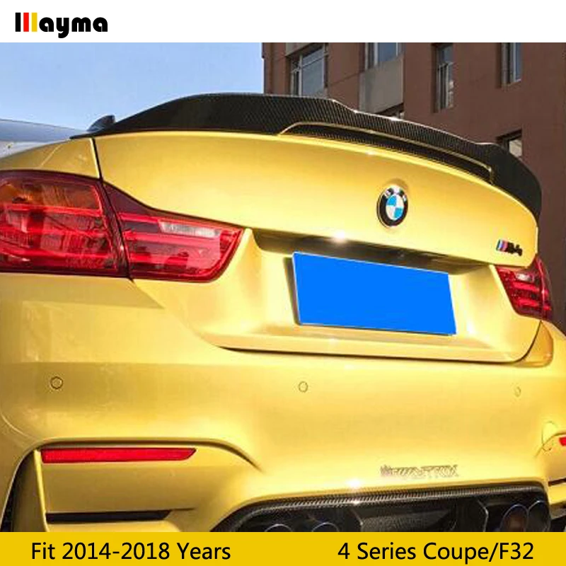 Спойлер для заднего багажника из углеродного волокна в стиле PSM BMW 4 серии 2