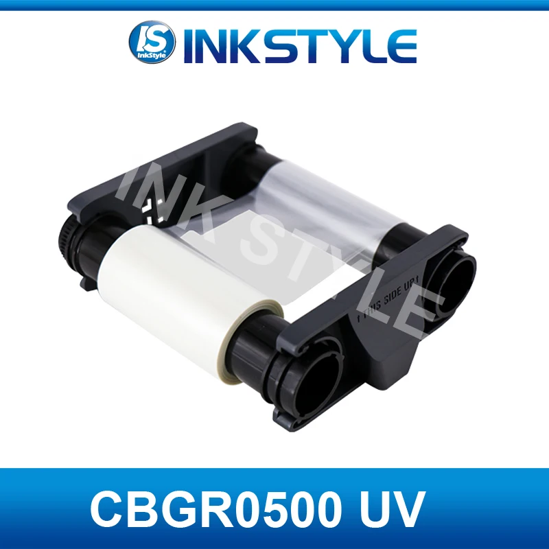 Для Badgy100 Badgy200 синяя УФ лента на 500 печатает CBGR0500UV