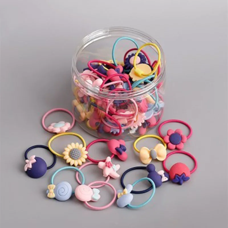 

Hair Ring 40, Korean Versionï¼Œ Rope, Lovely and Sweet. Hair Accessories for Womenï¼Œ Children's Band Are Cute