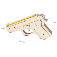 Bullet Rubber Band Gun DIY Puzzle