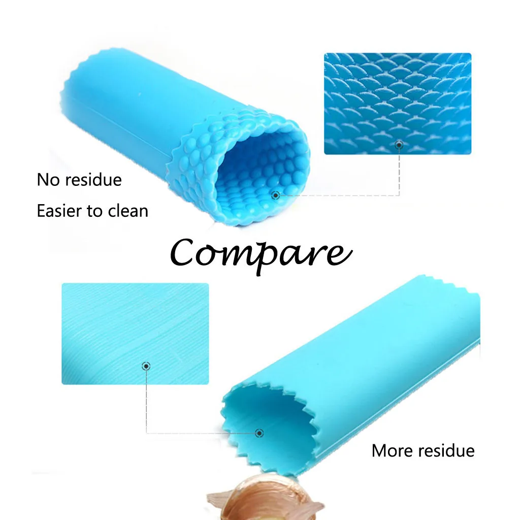 Garlic Peeler Silicone Tube Roller soft Chef Garlic Peelers Set Of 2 Pcs Creative Cuisine Fine Holiday Party Tools Cadeau