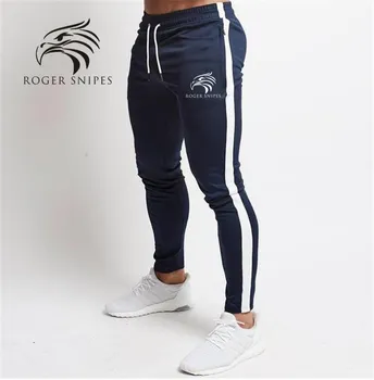 

2020 spring Men's Gym Training Jogging Pants Men Joggers Slim Fit Soccer Sweatpants Cotton Workout Running Tights Sport Trousers