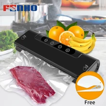 FUNHO вакуумный упаковщик для пищевых продуктов, электрическая упаковочная машина, включает в себя 15 вакуумных упаковочных пакетов, упаковочных рулонов для пищевых продуктов