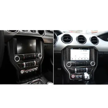 

Airspeed Carbon Fiber Car Console Frame Stickers For Ford Mustang 2015-2017 Car 57BA