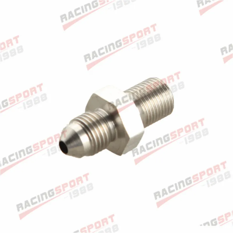 Stainless steel AN -3 AN3 -3AN to 1/8" BSP BSPP Straight Adapter adapter Fitting