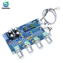 NE5532 Stereo Pre-amp Preamplifier Tone Board Audio 4 Channels Amplifier Module 4CH Volume Control Circuit Telephone Preamp NE5532 Stereo Pre-amp Preamplifier Tone Board Audio 4 Channels Amplifier Module 4CH Volume Control Circuit Telephone Preamp