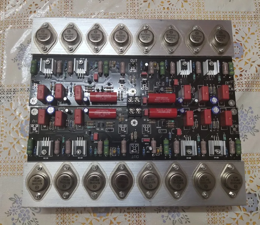 2020 Musical Fidelity A1000 высокой мощности класса Усилитель доска 64 Вт * 2 diy усилители HIFI