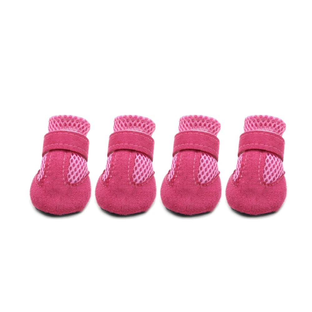 4 шт. Обувь для собак и кошек одежда для домашних животных наряды для собак рождественский подарок мягкие товары для домашних животных Защита ног все размеры дышащие непромокаемые сапоги