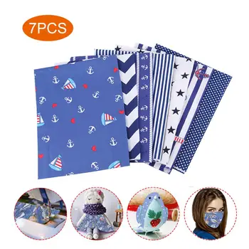

7pcs Sewing Cloth fabric Printed Cotton Cloth for DIY Sewing Quilting Needlework Patchwork Handmade Material Home Supplie