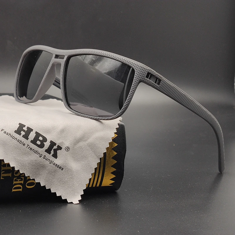 Солнцезащитные очки HBK TR90 для мужчин поляризационные вождения рыбалки