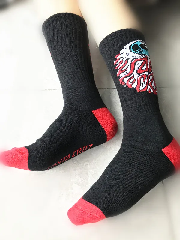 Носки Санта Круз хип хоп откидной скейтборд носки calcetines компрессионные Канье west