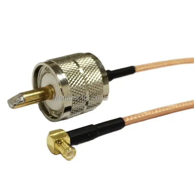 Câble MCX-mâle vers SMA-femelle de 10 cm