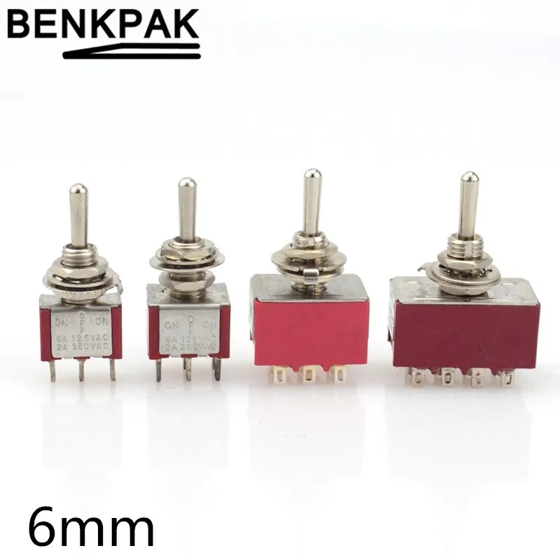 Мини-переключатель вкл.-ВКЛ.-ВКЛ.-6 мм 2 pin/103/202/203/402/403 6pin/9pin | Обустройство дома