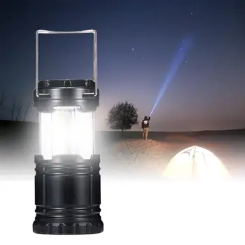 

LED Collapsible Ultra Bright Tent Lantern Camping 2 Modes Hiking Light Lamp