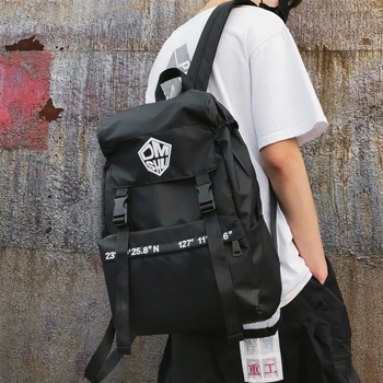 

Casual Backpack hot's Shoulder Bag Fashion Trend Leather hot's High School Students Bag Large Capacity Travel Bag Tide
