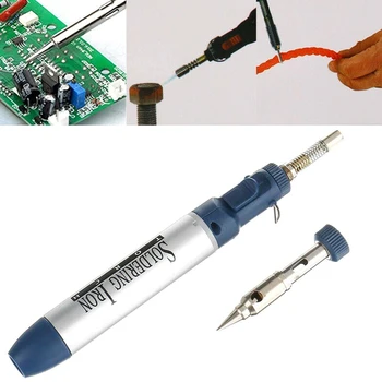 

3 In 1 Cordless Butane Soldering Iron Torch Kit Manual Ignition Tool TN88