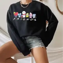

Plus Size Sweatshirt Characters F.R.I.E.N.D.S Shirt Tops Woman