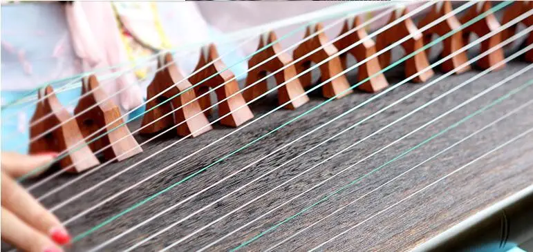 Профессиональный 21 струны китайский zither высокое качество платан древесины guzheng Профессиональный тисненый тонкий nanmu твердая оправа под дерево zither