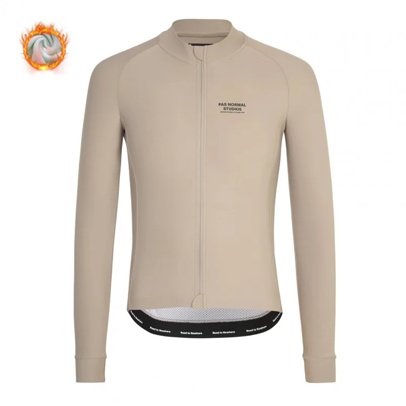 cycling jersey 6 Winter Wool Long-sleeved Cycling Jacket Extremely Geothermal Vest Warm, Large Size, Slim, PNS Scotting Cycling Jersey Skying - Цвет: cycling jersey 6