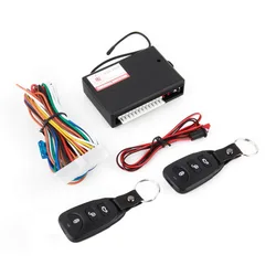 Sistema de entrada sin llave con control remoto para coche, accesorio de estilo de coche con kit central de cerradura de la puerta, con bloqueo de vehículo y controlador a distancia