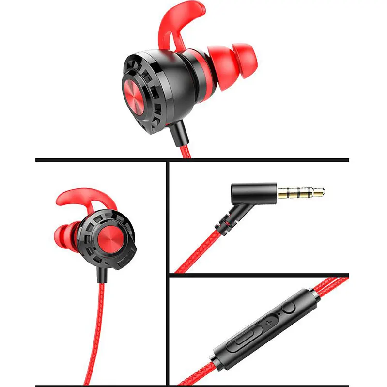 Gaming Earphone Headphone Helmets For Pubg PS4 CSGO Casque Games Headset With Mic Volume Control PC Gamer Earphones (9)