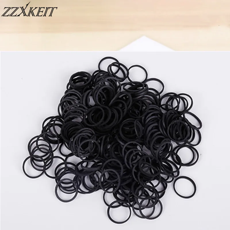 100Pcs Mini Rubber Bands Office Rubber Ring 16x1.4mm Soft Elastic