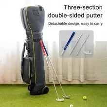 

High Hardness Rubber Golf Swing Trainer Classic Golf Putter for Home
