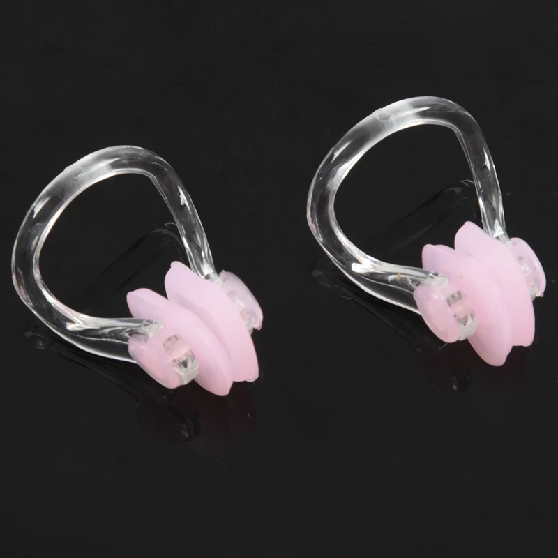 Protective silicone nose clip pink- 2 pieces