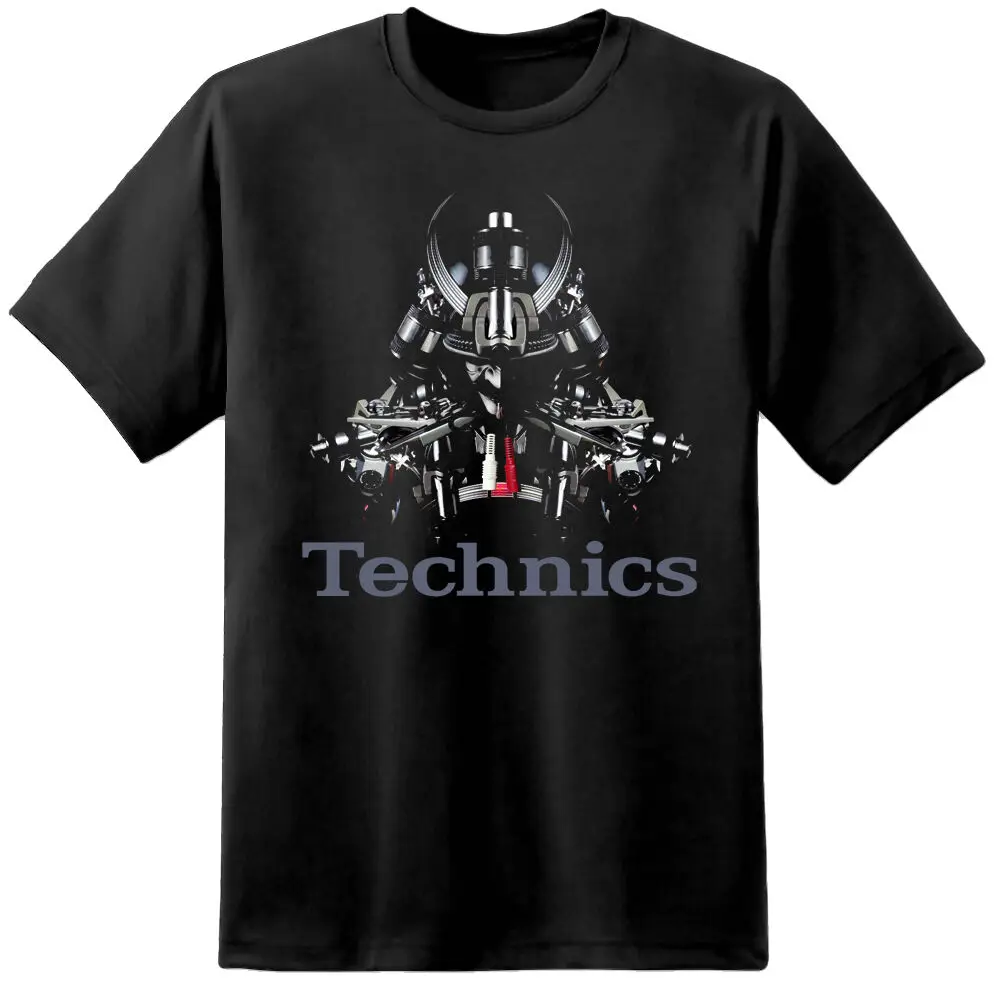 Mens Technics Samurai Warrior 1200 1210 Dj T Shirt 2019 Fashion Unisex Tee