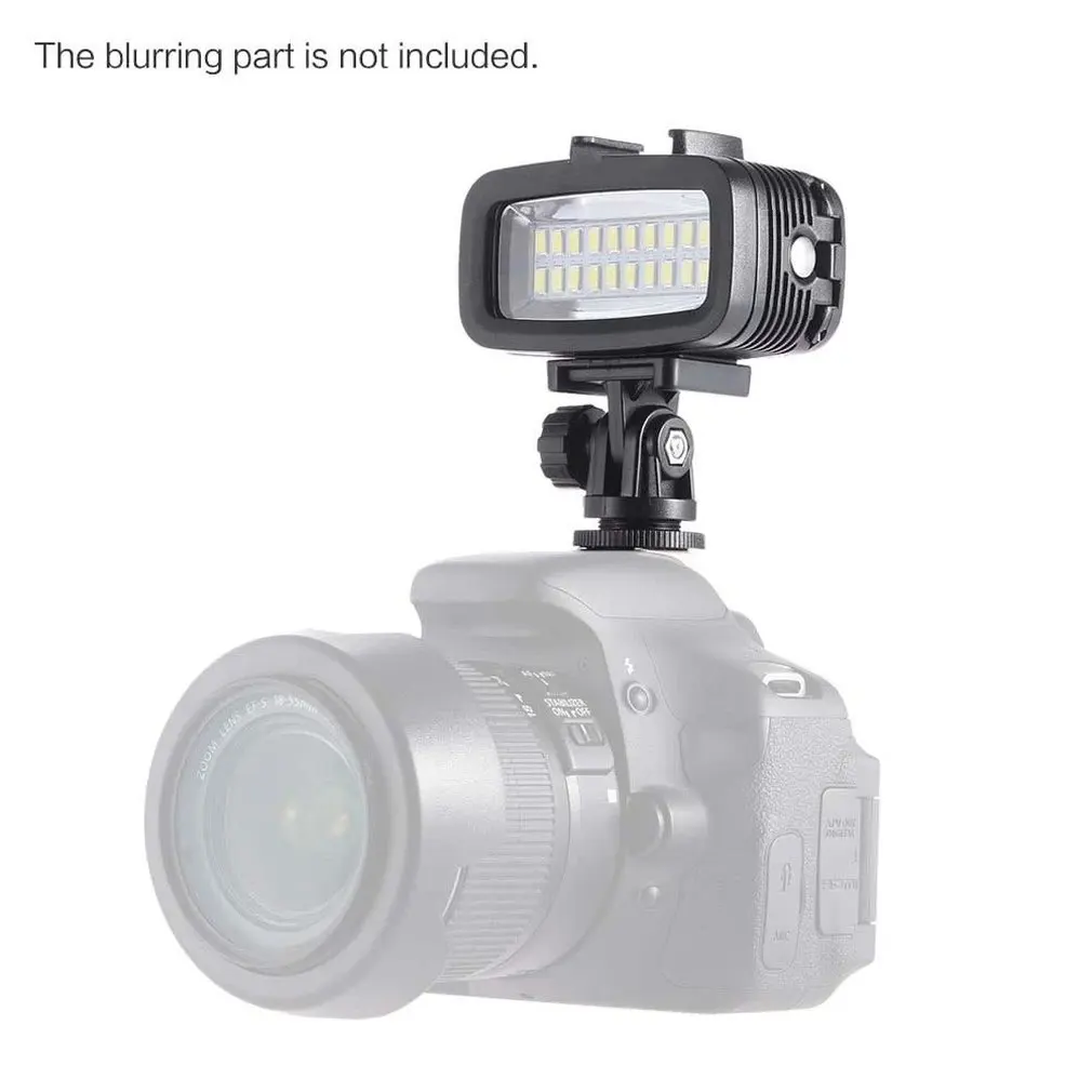 Sl-100 светильник для дайвинга для спортивной камеры Gopro водонепроницаемый Светодиодный светильник для фотосъемки 40 м светильник для дайвинга черный