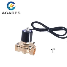 Латунь Электромагнитный клапан dc 24v 1 дюйм для музыкальный фонтан Водонепроницаемый IP68 нормально закрытый