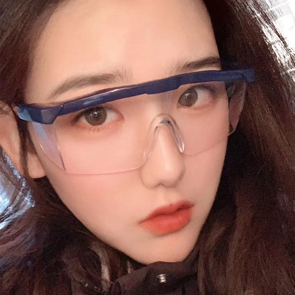

Fashion Women Men Anti Fog Anti Saliva Anti Droplet Eye Protection Clear Lens Outdoor Safety Protective Goggles Glasses