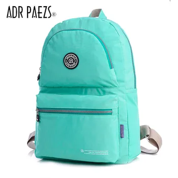

Women's Backpack Nylon Fashion Multicolor Bear Pendant Girls Pack Cloth Anti-theft Shoulder Casual Student Backpack For Lady