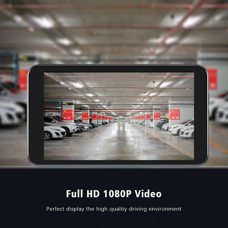 VicTsing Dash Cam автомобиля Камера DVR Full HD 1080P 4 дюйма ips Сенсорный экран 170 ° Широкий формат Dash Cam Ночное видение видео Регистраторы