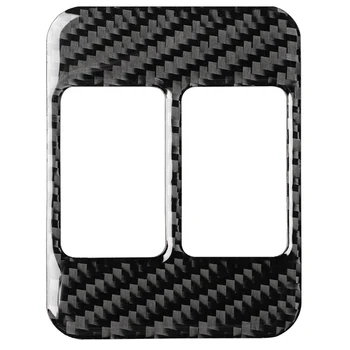 

Car Carbon Fiber 3D Stereo Seat Heating Button Control Switch Cover Trim for Subaru BRZ Toyota 86 2013-2019