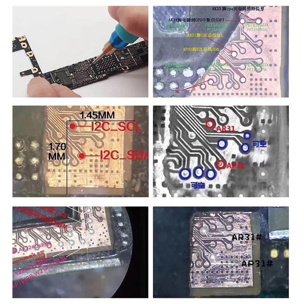 BG W-05 pen type electric grinding pen IC chip CPU grinding main board cutting surface rust removal maintenance tool