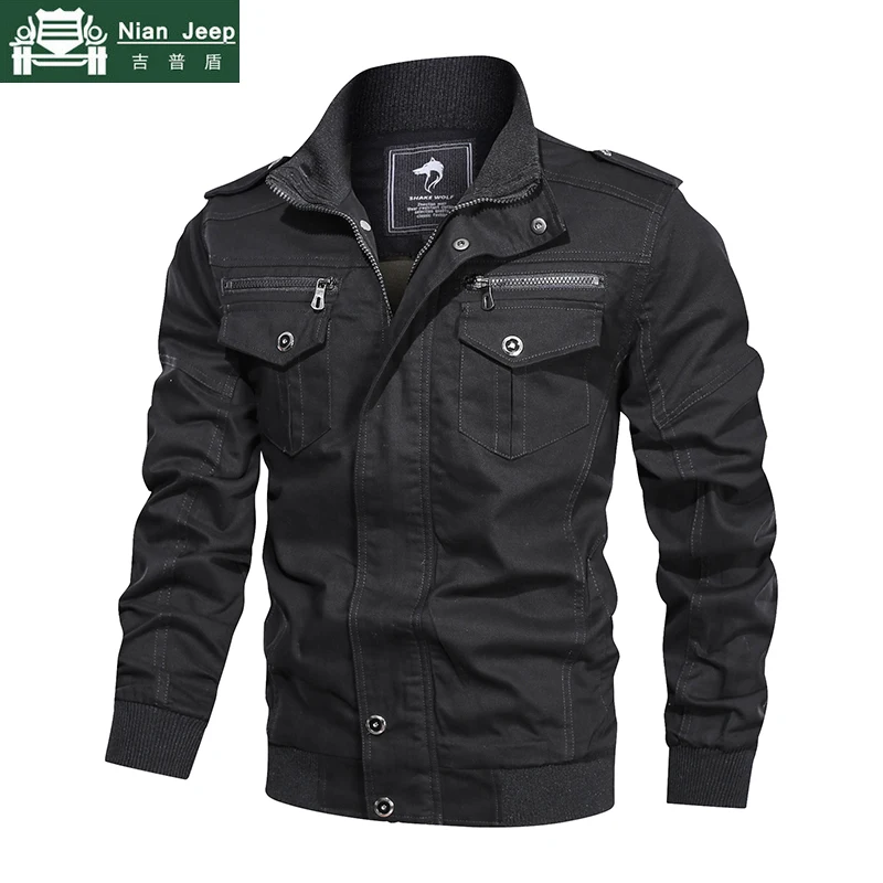 New Bomber Jacket Men Military Clothing Casual Spring Autumn Jacket men Army Tactical Jackets chaqueta hombre Plus Size L-5XL New Bomber Jacket Men Military Clothing Casual Spring Autumn Jacket men Army Tactical Jackets chaqueta hombre Plus Size L-5XL