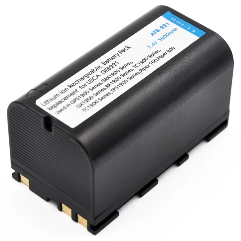Bateria para Leica Geb 221 Geb221 Atx1200 Atx1230 Gps1200 Gps900 Grx1200 Piper 100 200 Tc1200 Tps1200 Cs10 Cs15 Gs20 Via 5200mah - Image 4