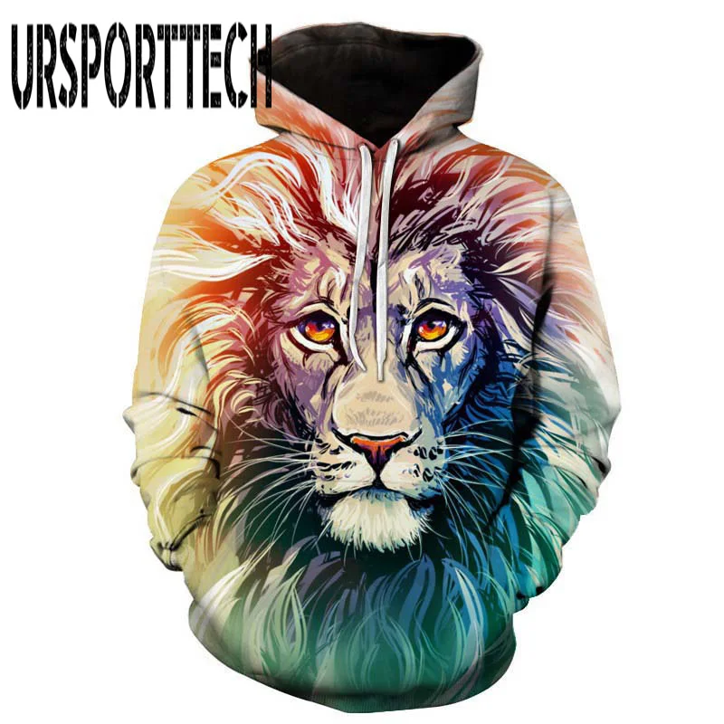 picture color URSPORTTECH популярные модные повседневные мужские и женские 3D толстовки с принтом молочного космоса галактика толстовки с капюшоном унисекс Топы оптом размера плюс - Цвет: picture color