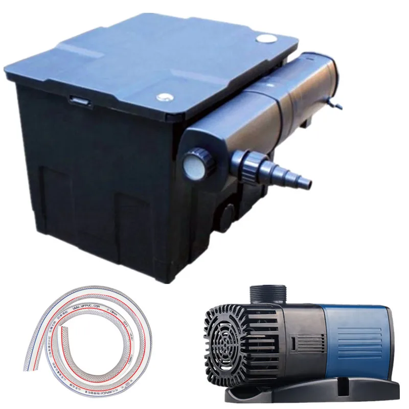 SUNSUN CBF-350 CBF-350B CBF-350C пруда koi пруд фильтр эффективной очистки воды. Фермы Бассейн очиститель. Сад фильтр для бассейна - Color: CBF350 A SET