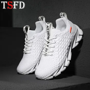 

Mesh Breathable Men's Sneaker Comfortable Men Sport Shoes Man Sports Plus Size Running Shoe Man Lace Up Outdoor Shoes Summer V10