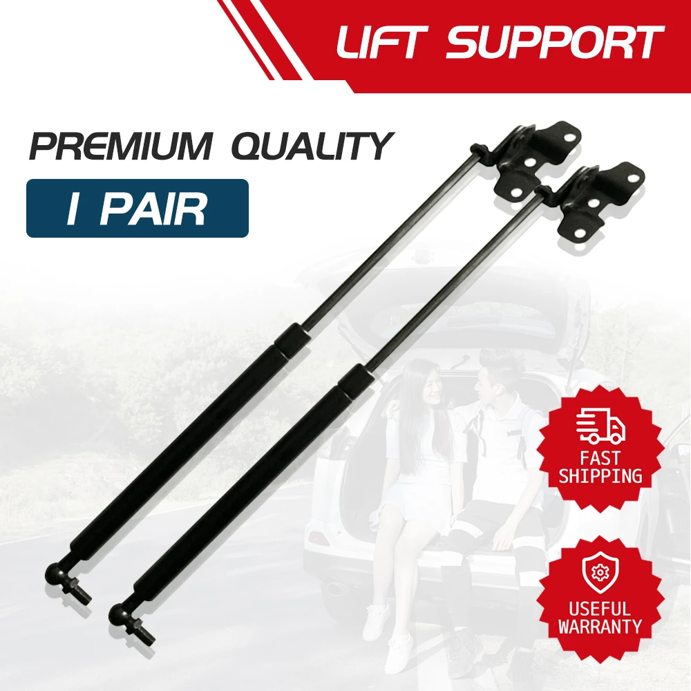

2PCS Front Hood Cover Lift Support Rod Engine Bonnet Gas Struts Spring Shock For Honda Accord 2003 2004 2005 2006 2007