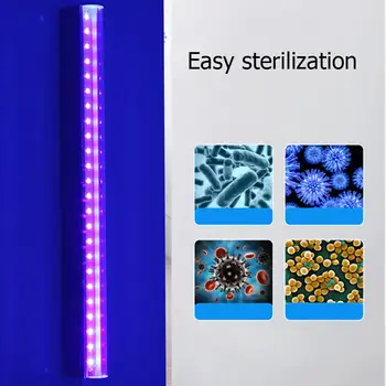 

Handheld USB LED Sterilizer Blue UV Light Bar Tube Portable T5 BLB Ultraviolet Lamp for Detection LED UV Sterilizer Light