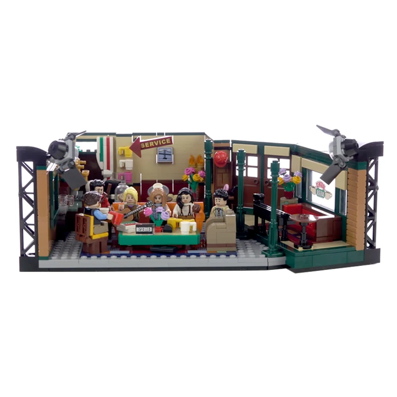 Lepinblocks TV Series Cafe Building Block Bricks 21319 Toy Cchristmas Best Xmas Gifts