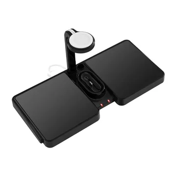 

4 in 1 10W Fast Wireless Charger Dock Station Quick Charging For iPhoe XR XS Max 8 for Aple Watch 3 4 5 For AirPods For Samung
