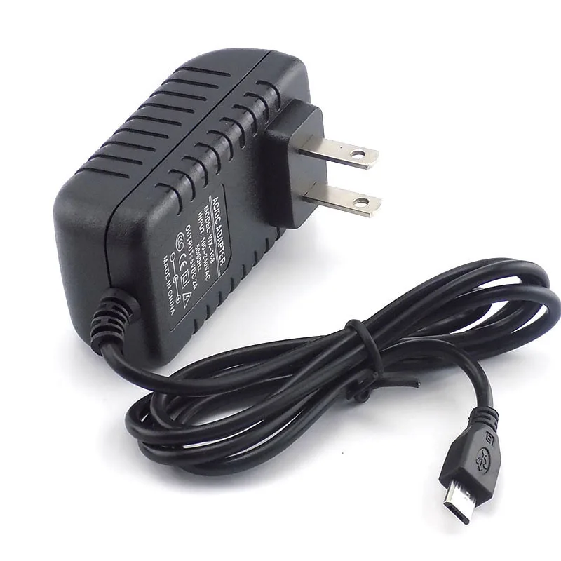 Micro USB Блок питания для камеры Адаптер переменного тока в DC 5 В 2A 2000mA конвертер Выход для CCTV Iuput 100-240 в США/ЕС разъем A7