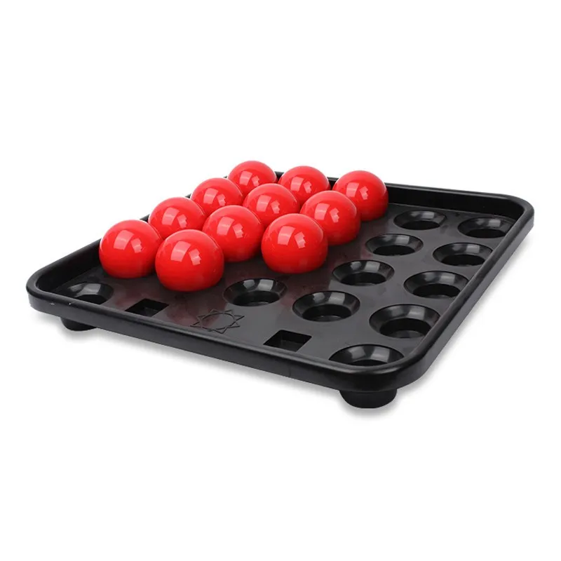Snooker Billiard Balls Tray for 2-1/16" ball ABS Material 31cm*31cm (Exclude balls) Thicker Tray