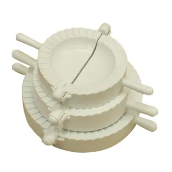

Plastic Dough Dumpling Mold Fast Qucik Making Dumplings Large Middle Small Useful Kitchen Helpful Cooking Convenient