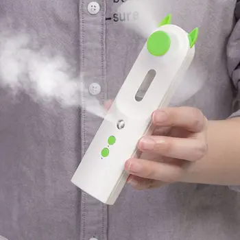 

Mini Handheld USB Charging Fan Air Humidifier Moisturizer Low Noise Water Spray Mist Fan for Indoors Outdoors