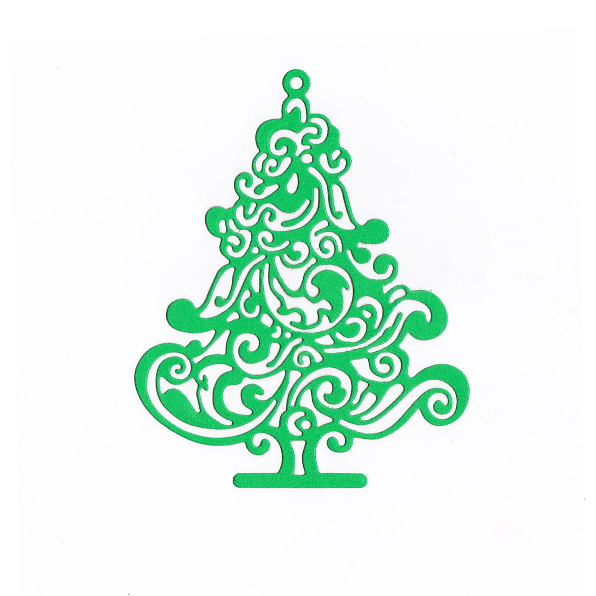 Металлические Вырубные штампы в виде веточки рождественской елки трафарет для